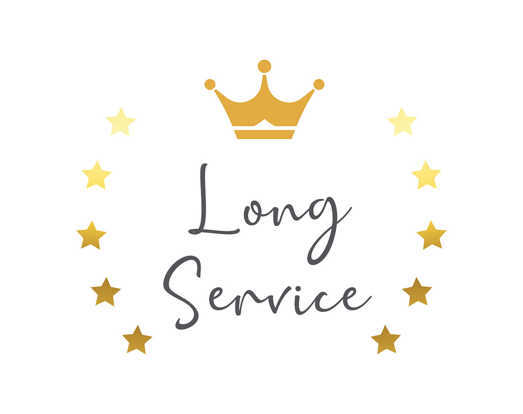 Celebrating our Long-Time Staff at OI! 1 Long Service Award logo