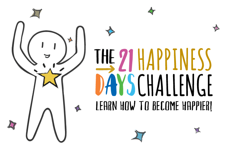 OI's 21 Days of Happiness Challenge Logo